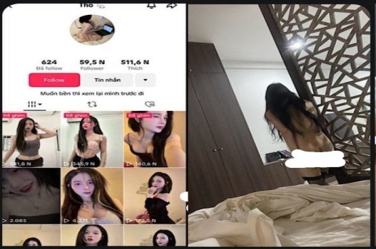 Lộ clip em tiktoker dáng ngon đi khách